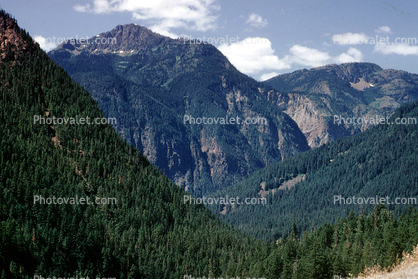 E. C. Manning Provincial Park, forest, mountain peak, valley, woodlands