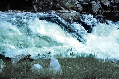 Waterfalls, Turbulent River, Rapids