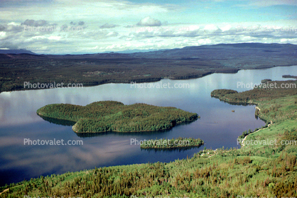 Francis Lake, Three Bear Islands, River