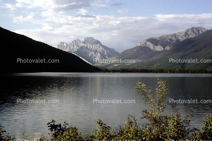 Bald Mountain, White Swan Lake, forest, woodlands, water, mountains