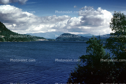 Sproat Lake, Mountains, water