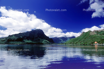 Clouds Reflection on the Water, Island of Moorea