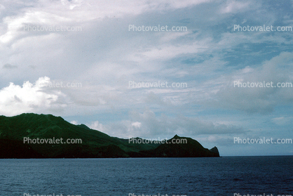 Clouds, Island, Nuka Hiva, Marquesas Islands