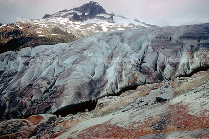 Glacier, Mountain, Snow, Jungfraujoch , Jungfraujoch, 1950s