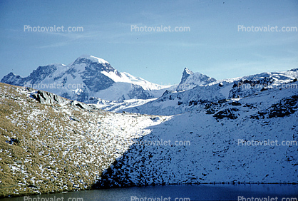 Snow, Ice, Mountain, Zermatt, 1950s