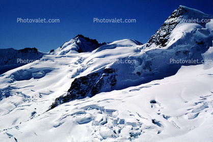 Glacier, Mountains, Snow, Granite Peaks, Aletsch Glacier, Aletschgletscher
