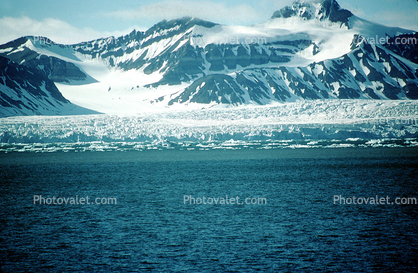 Magdalena Bay, Icy Mountain Range, Glacier