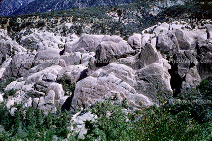 Rocks, Boulders, Trees