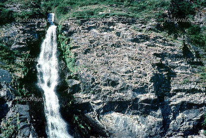 Waterfall, Granite, 1950s