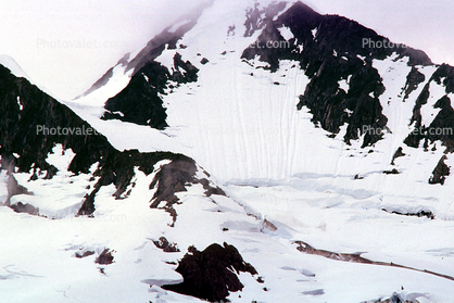 Glacier, Mountain, Portage Glacier