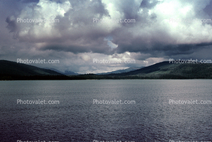 Mountains, water, coast south of Wrangell