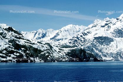 Fairweather Range, Mountains, Coast, Coastline, Glacier Bay