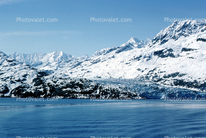 John Hopkins Inlet, Mountains, Coast, Coastline, Glacier Bay