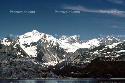 Rendu & Queen Inlets, Mountains, Coast, Coastline, Glacier Bay