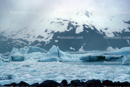 Iceberg, Portage Lake, Mountains, Coast, Coastline