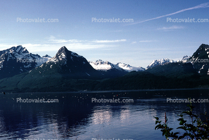 Mountains, Coast, Coastline, Valdez
