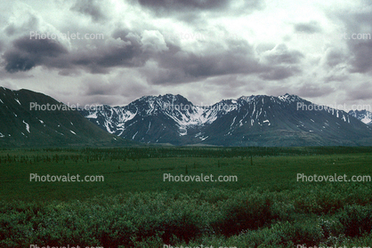 Denali Park, Mountains, Alaska Range