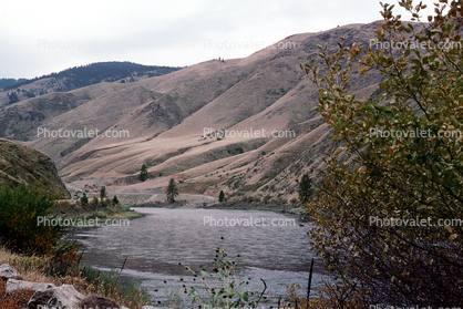 Salmon River near Riggins, Mountain, water