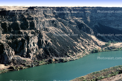 Snake River near Twin Falls, Cliffs, Canyon