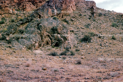 squeezed sedimentary rock, near Dillon