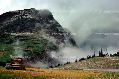 Going-to-the-Sun Road, Logan Pass, Lewis Range, Mountain, Glacier National Park