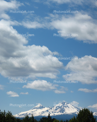 Three Sisters Mountains, Volcanic, Cascade Range