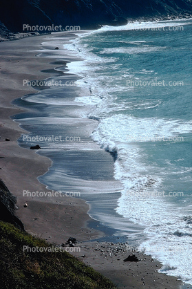 Pacific Ocean, Seascape, beach, Outcrops