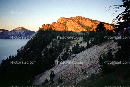 Early Morning Sunrise, Crater Lake National Park, water