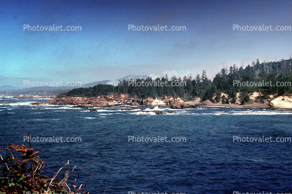 Boiler Bay, Shoreline, Seashore, Rocks, Pacific Ocean, Shore