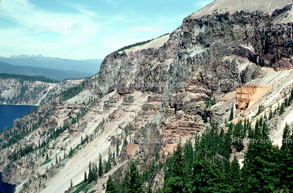 The Castles from Sentinal Rock, Crater Lake National Park, water