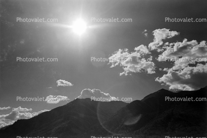 Snake River Ranch, sun, clouds