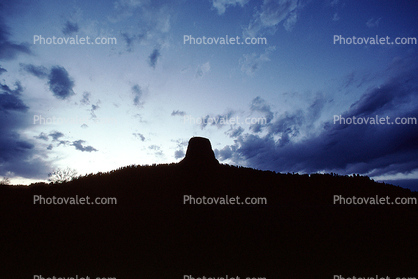 Devils Tower Time-lapse sequence