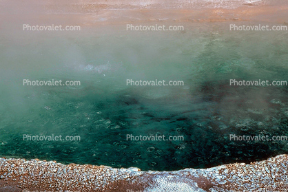 Bubbles in a Hot Spring, Geothermal Feature, activity