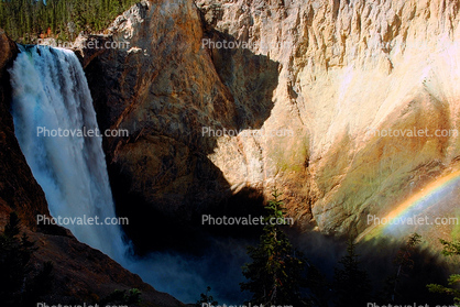Waterfall, Yellowstone Falls, The Grand Canyon of the Yellowstone