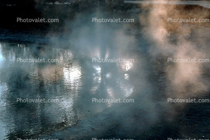 Hot Spring, mist, hot water, Geothermal Feature, activity
