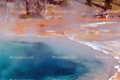 Hot Spring, Geothermal Feature, activity, steam