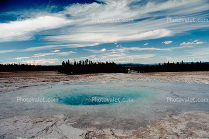 pool, clouds, Hot Spring, Geothermal Feature, activity