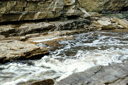 Whitewater Rapids, vibrant river