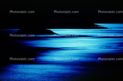 Moonglow over Penobscot Bay