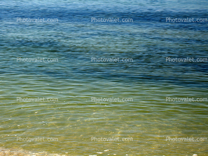 Stratified Colors of the Sea, Seashore, Gasparilla Island, Lee County, near Fort Meyers
