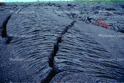 Crack, Split, cooled lava flows, texture, background, magma, magmatic