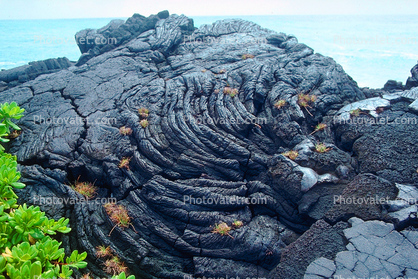 cooled lava flows