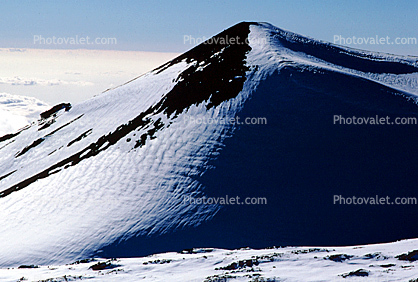 Ice and Snow at the top of Mauna Kea