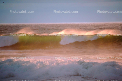 waves, spray, Pacific Ocean, coastal, coast