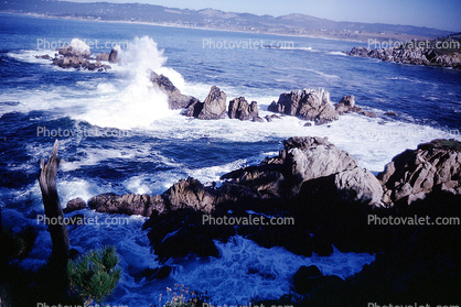 Big Sur coast, Coastal, rocks, coast, coastline
