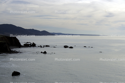 Mendocino County, Coastline, Pacific Ocean