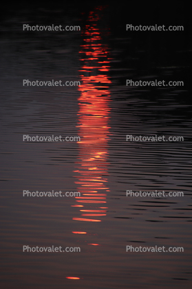 Sunset Waters of Bolinas Lagoon, Marin County