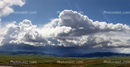 Rainey Clouds over the western San Joaquin Valley, Newman
