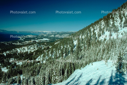 this is the view from Heavenly Valley looking northSaint, Lake Tahoe, water