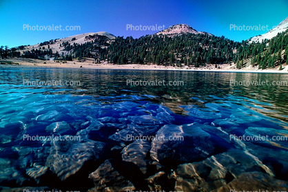 Pebbles, Water, Lake, Clear, rocks, pond, water reflection, Emerald Lake